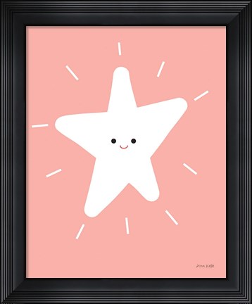 Framed Star Print
