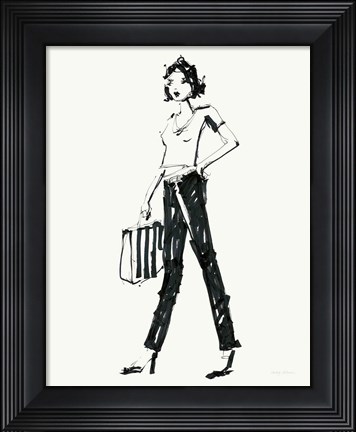 Framed About Town IV MB Print