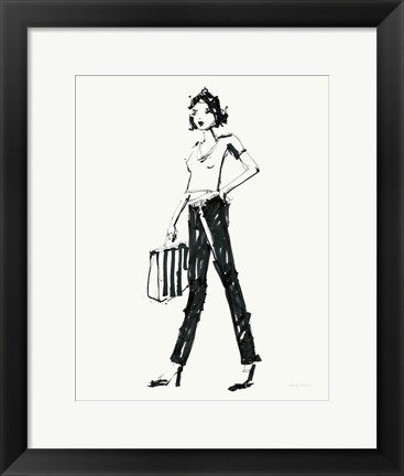 Framed About Town IV MB Print