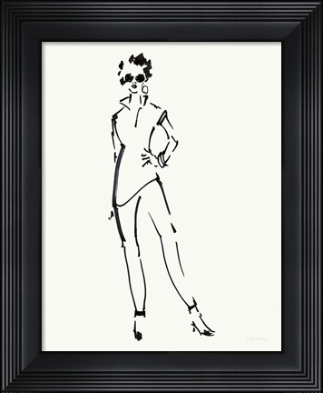 Framed About Town I MB Print