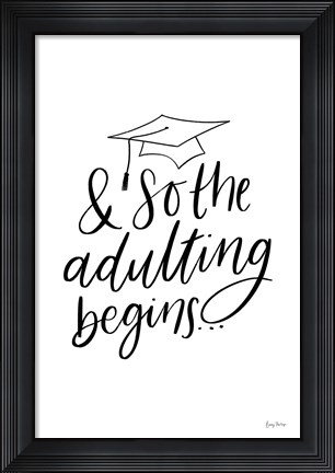 Framed Graduation IV Print