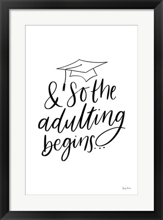 Framed Graduation IV Print
