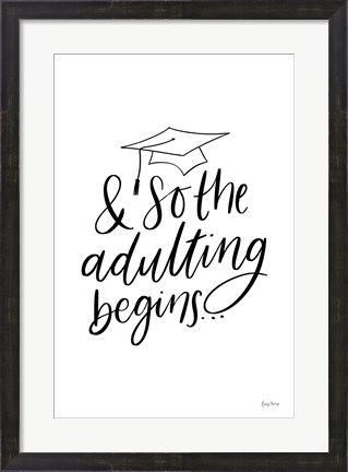 Framed Graduation IV Print