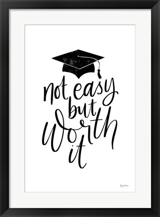 Framed Graduation I Print