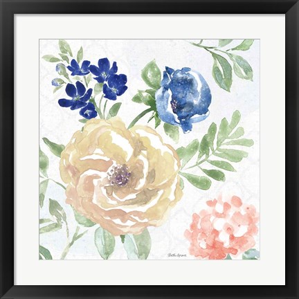 Framed Coastline Botanical II Print