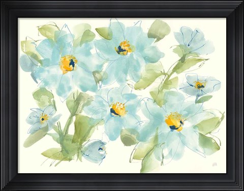 Framed Sparkling Cosmos Print