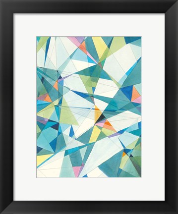 Framed Prism I Print
