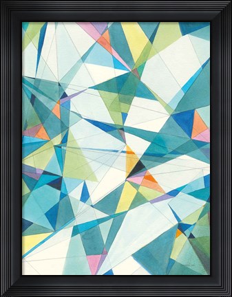Framed Prism I Print