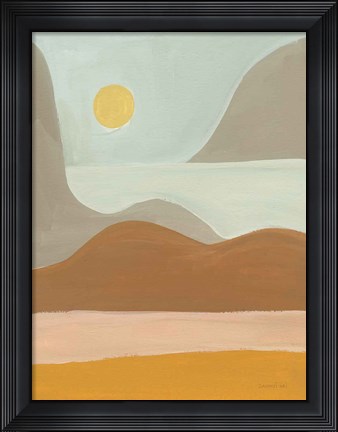 Framed Mirage III Print