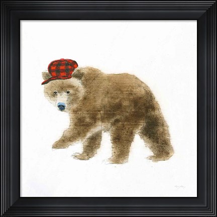 Framed Into the Woods in Style VI Print