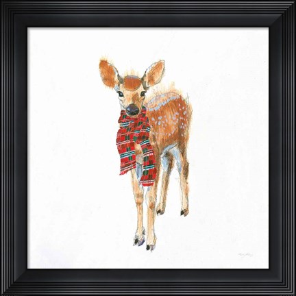 Framed Into the Woods in Style III Print