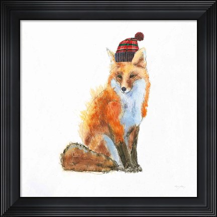 Framed Into the Woods IV in Style Print