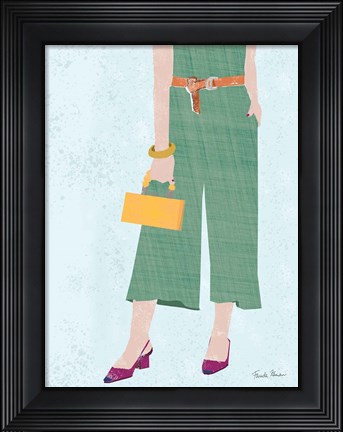 Framed High Fashion II Print