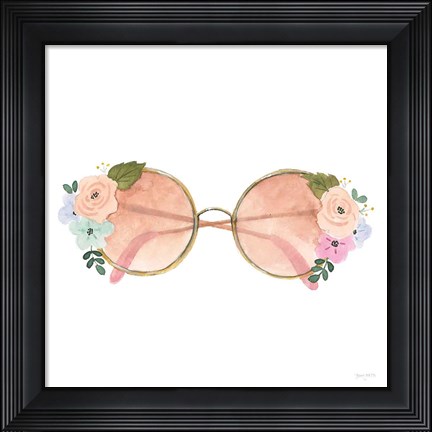 Framed Lets Chase Rainbows XX Print