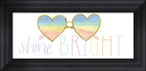 Framed Lets Chase Rainbows XVII Print
