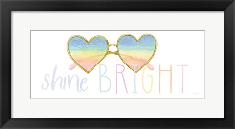 Framed Lets Chase Rainbows XVII Print