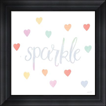 Framed Lets Chase Rainbows XI Print