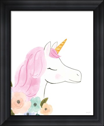 Framed Lets Chase Rainbows IV Print