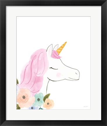 Framed Lets Chase Rainbows IV Print