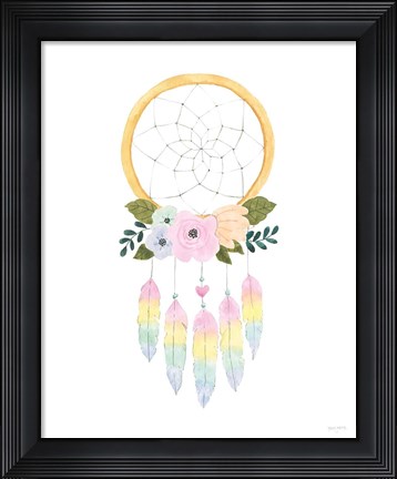 Framed Lets Chase Rainbows IX Print