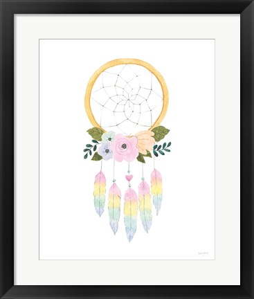 Framed Lets Chase Rainbows IX Print