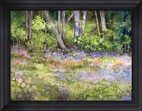 Framed Springtime Woods Print