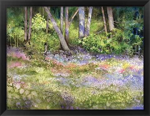 Framed Springtime Woods Print