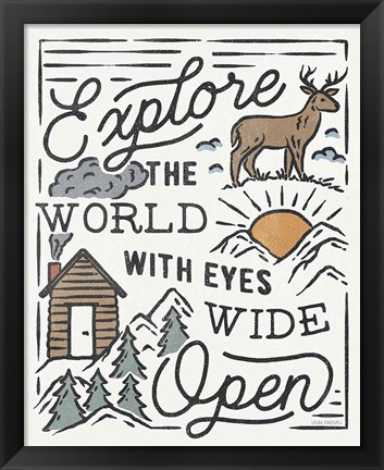 Framed Adventurous IV Print