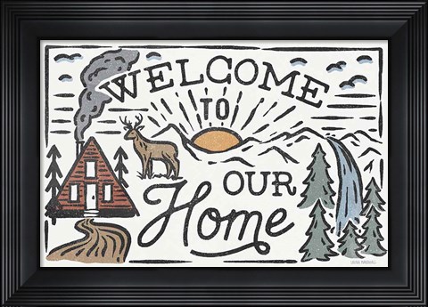 Framed Adventurous III Print