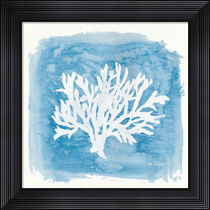 Framed Water Coral Cove VI Print