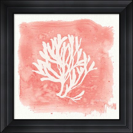Framed Water Coral Cove III Print
