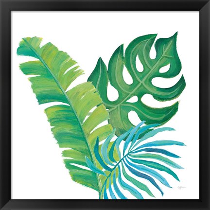 Framed Coconut Palm VII Print