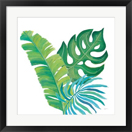 Framed Coconut Palm VII Print