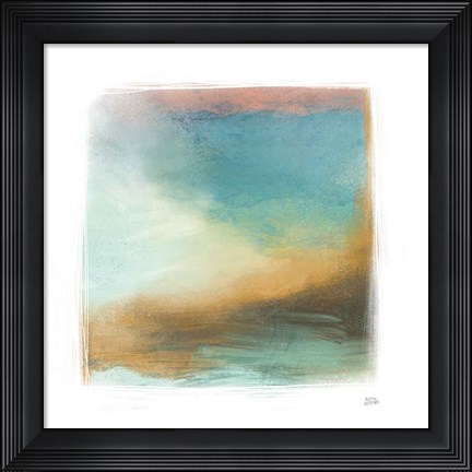 Framed Soft Abstract II Print