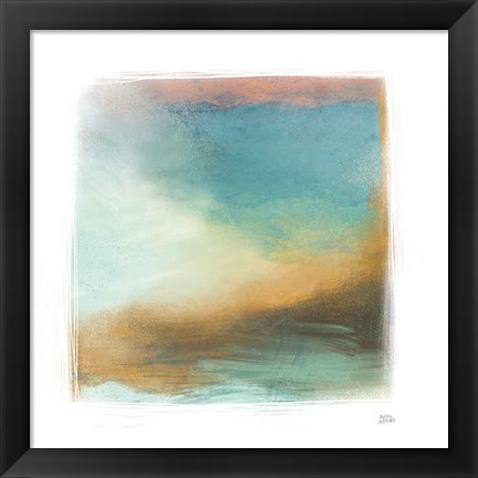 Framed Soft Abstract II Print