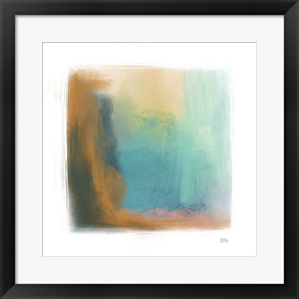 Framed Soft Abstract I Print