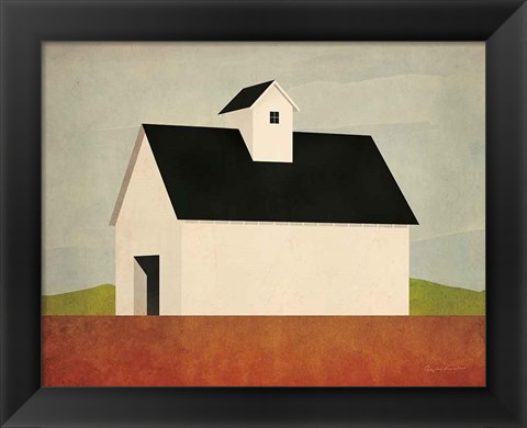 Framed Fall Barn Print