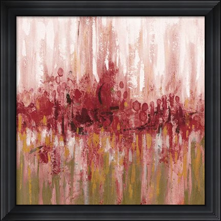 Framed Red Reflections Print