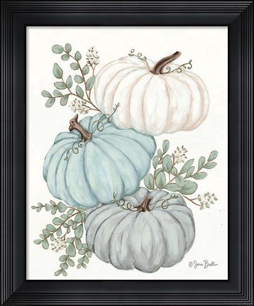 Framed Pumpkin Trio Print