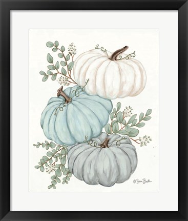 Framed Pumpkin Trio Print