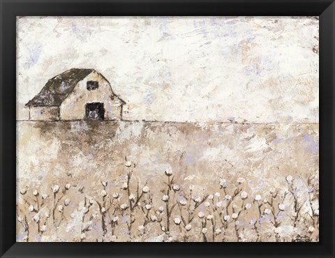 Framed Cotton Farms Print