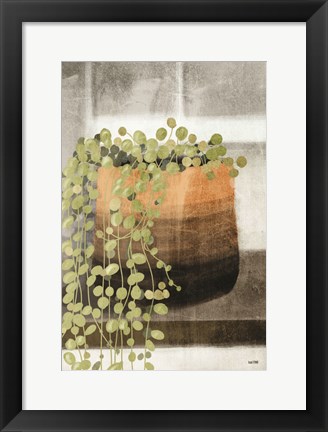 Framed String of Pearls I Print