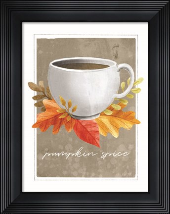 Framed Pumpkin Spice Print