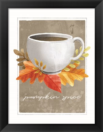 Framed Pumpkin Spice Print