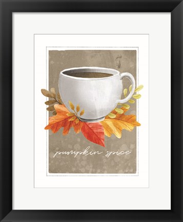 Framed Pumpkin Spice Print