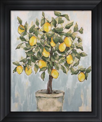 Framed Lovely Lemons Print