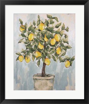 Framed Lovely Lemons Print