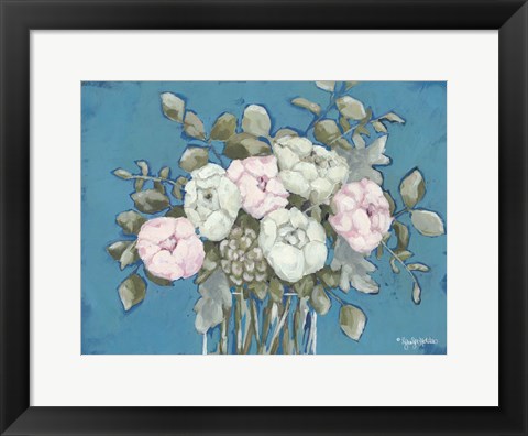 Framed Summer&#39;s Bouquet Print