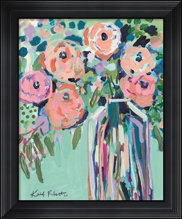 Framed Let the Light In Print