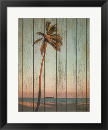 Framed Vintage Palm Print